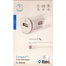 Ttec Compact micro-usb Car Charger